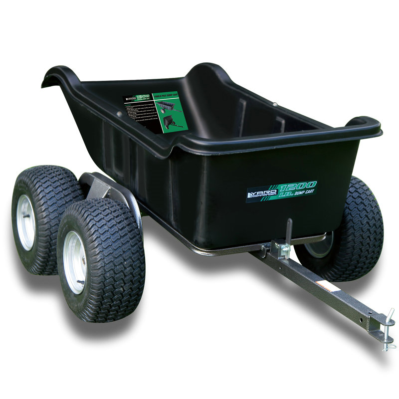 1200 lb Poly Dump Cart Nelipyöräinen SP 22147
