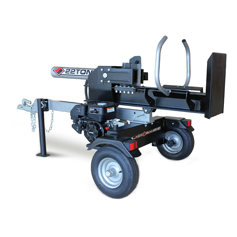 Black Diamond 22 tonnin bensiini Log Splitter-puolipalkki LSE22